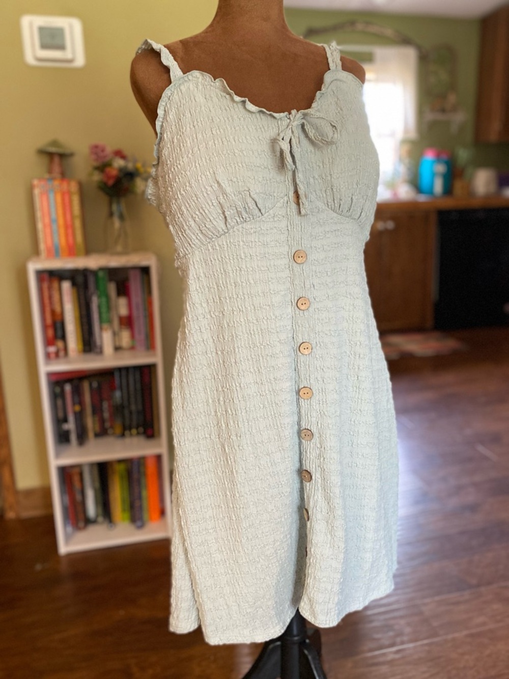 No boundaries mint sun dress